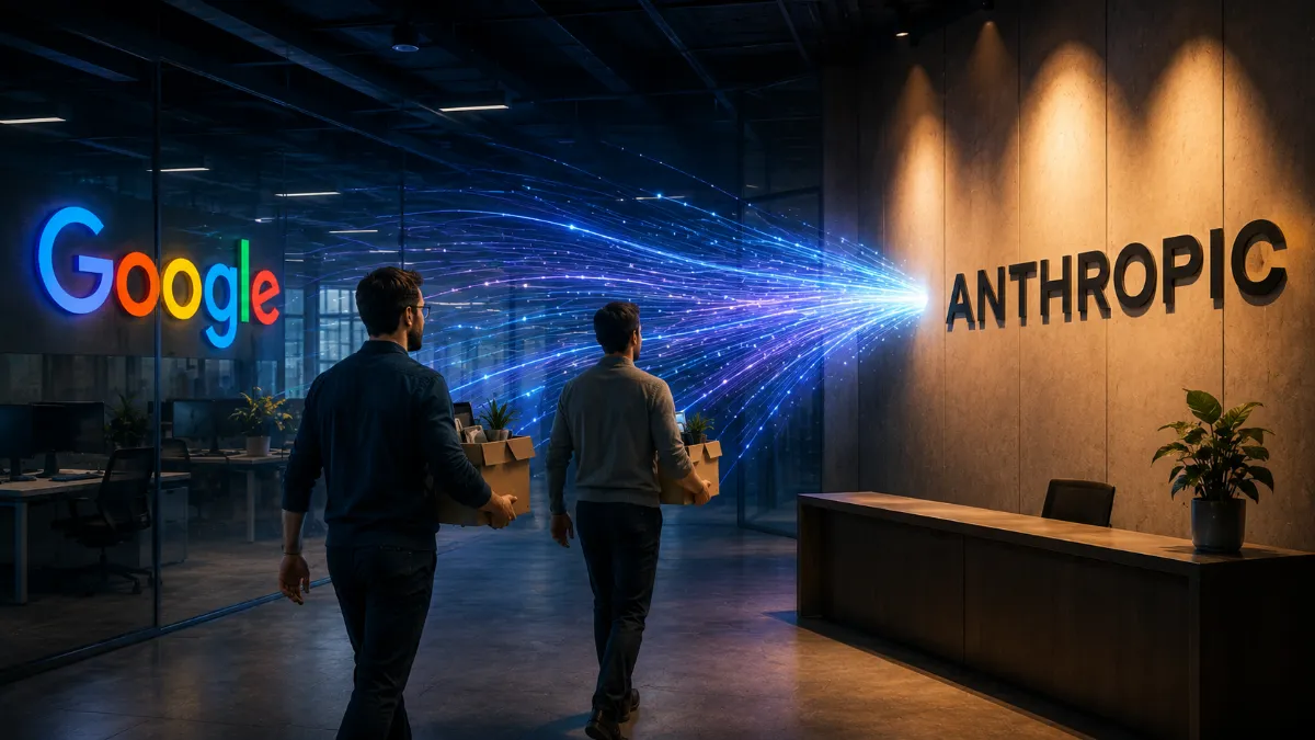 Google’dan Yapay Zekâ Beyin Göçü Sürüyor: İki İsim Daha Anthropic’e Geçiyor